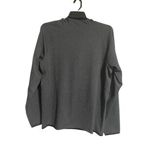 Gaiam Hoodie Top Mens M Activewear Long Sleeve Raglan Polyester Blend